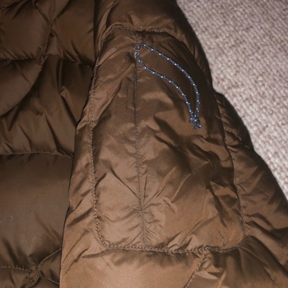 🤎 Mountain Hardwear Down Puffer Coat Jacket Brown small - Picture 4 of 5